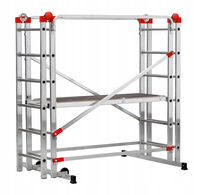 Rusztowanie aluminiowe wielofunkcyjne z szybkim zamkiem "Fast & Lock"